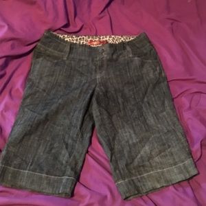 Jean Bermuda shorts