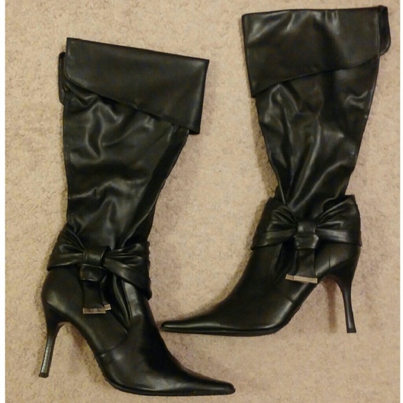 Black Knee length Boots