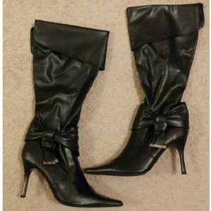 Black Knee length Boots