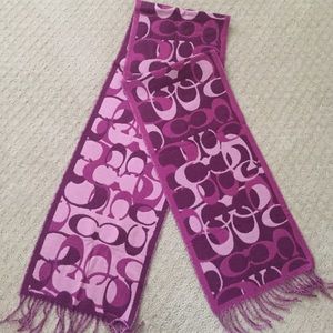 Coach Merino Wool Scarf