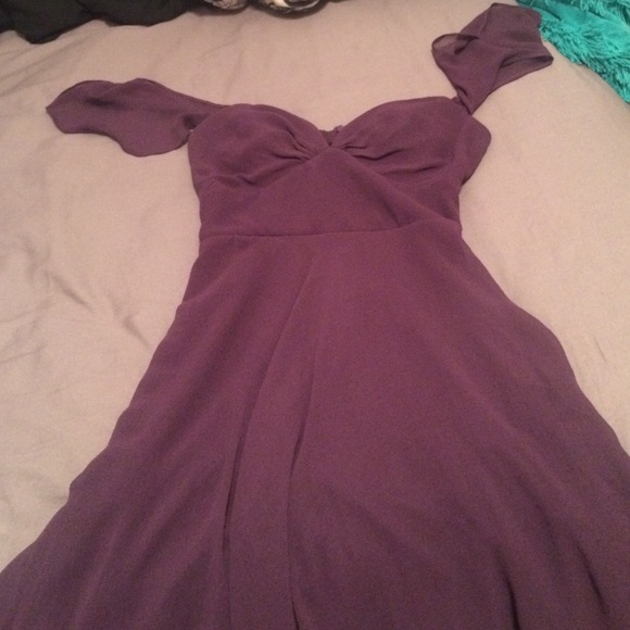 Purple dress