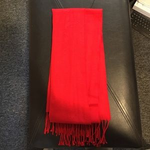 Red scarf