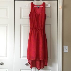 High-low summer dress