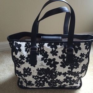 Ann Taylor Floral Print Tote