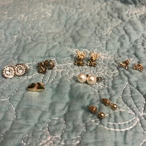 Lot of 7 pairs of earrings - variety of brands