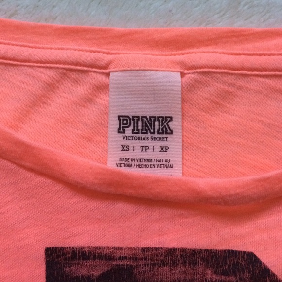 PINK coral top - Picture 3 of 4