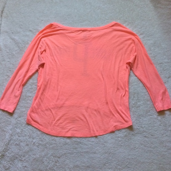 PINK coral top - Picture 4 of 4
