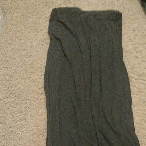 Grey Maxi skirt