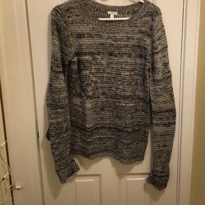 BP heather gray sweater