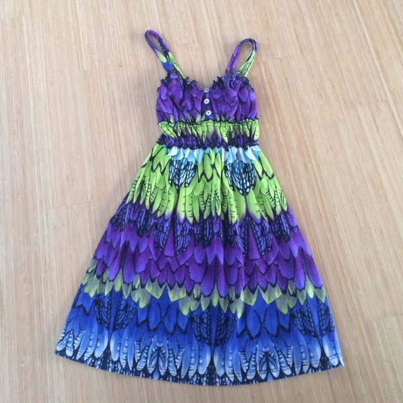 Printed sun dress