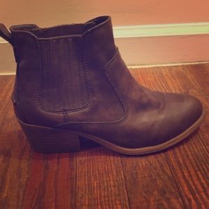 Forever21 Brown Ankle Booties