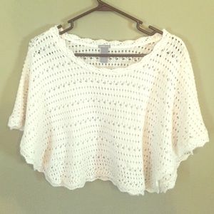 Crop top sweater