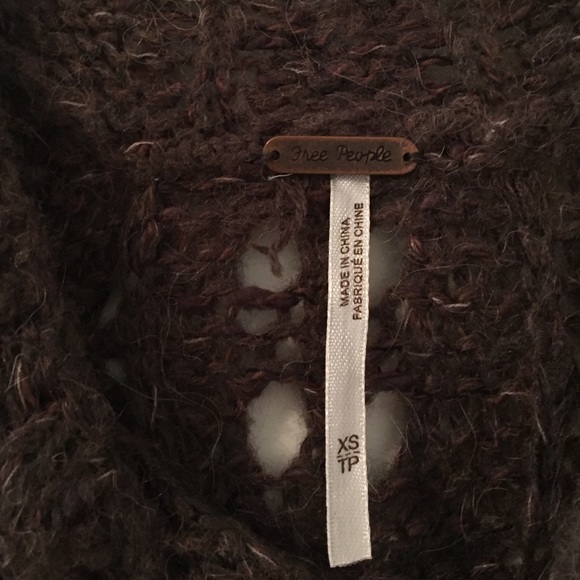 Oversized brown sweater - Picture 2 of 2