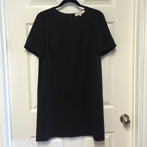 LOFT black shift dress
