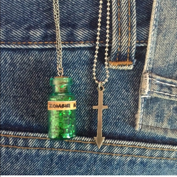 silver necklaces
