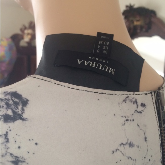 NEW Maabuu Genuine Leather Dress 🥇 - Picture 4 of 4