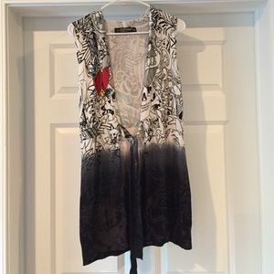 Ed Hardy Hoodie vest