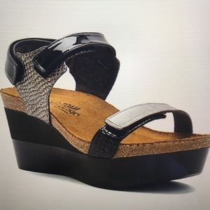 NAOT Women's Miracle wedge sandal