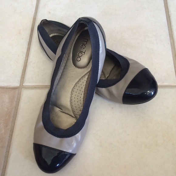 Me Too leather flats