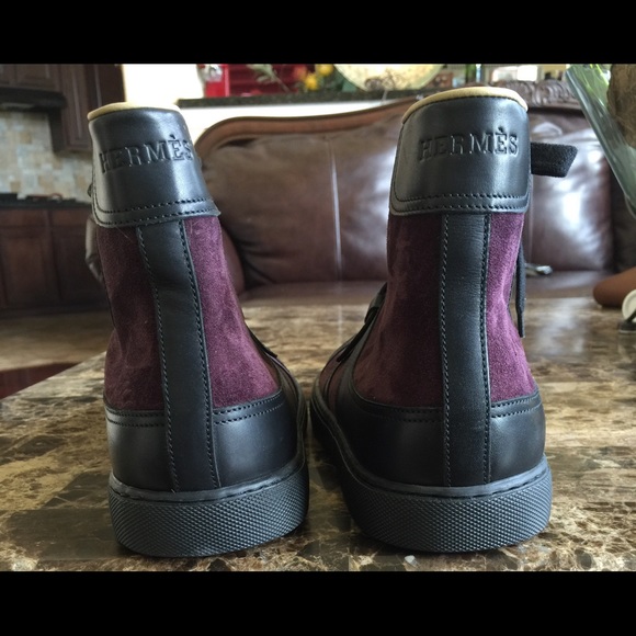 Hermes Men high top sneakers - Picture 3 of 4