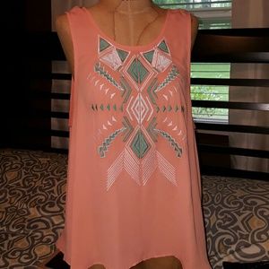 Umgee sleeveless blouse