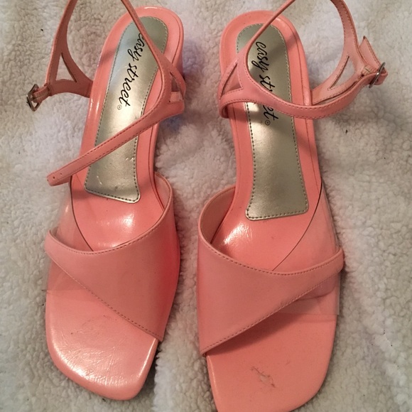 Pink shoes