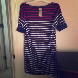 Red, white and blue dress!