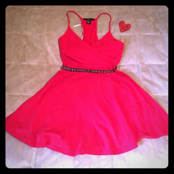 Forever 21 Red Skater dress