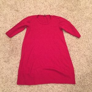 Red J. Jill Sweater Dress