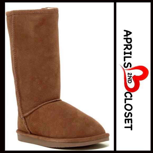 SHEARLING LINED BOOTS COZY SUEDE OUTDOOR WINTER BOOTIES A2C - Picture 7 of 8