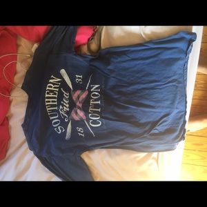 Southern fried cotton long sleeved shirt