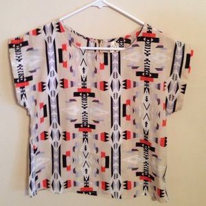 Tribal Boxy Top