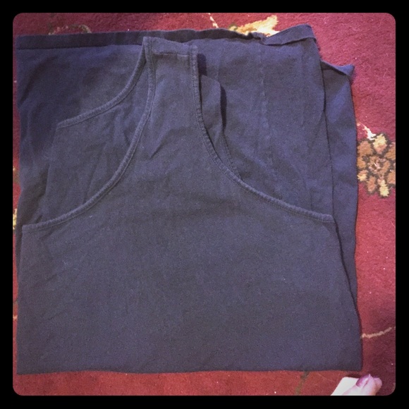 Navy blue tank top size 4x