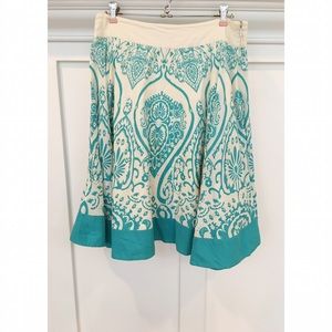 Anthropologie A-Line Skirt