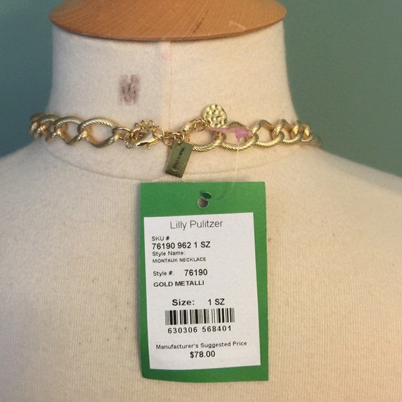 Lilly Pulitzer Montauk necklace - Picture 3 of 3