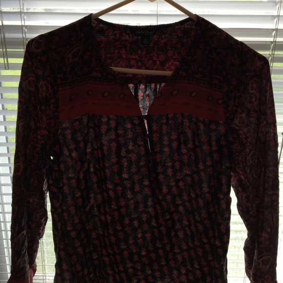 Lucky Brand long sleeved shirt size Small