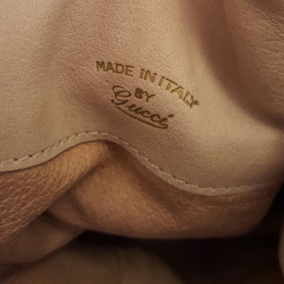 More pics of Gucci bag. Label
