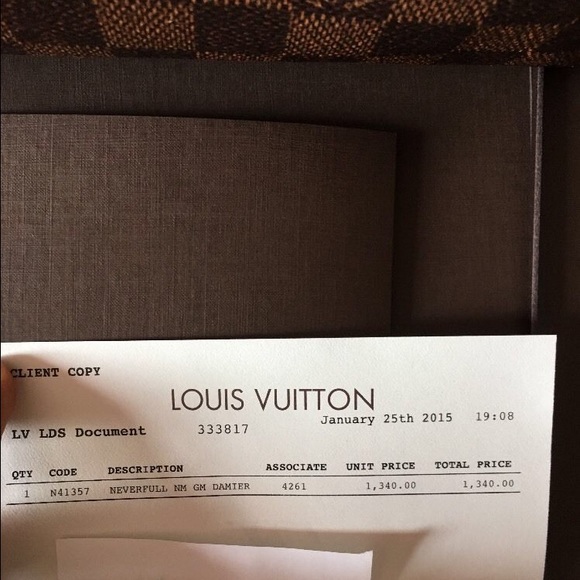 Sold on tradesy!Louis Vuitton Neverfull Damier GM - Picture 4 of 4