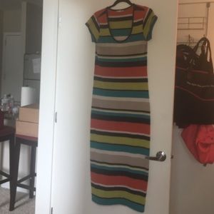 Long striped dress by Sauci