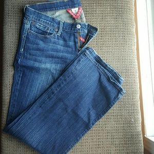 Lucky brand moderate rinse bootcut jeans