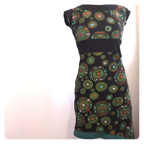 Jayli Short Sleeve Embroidered Dress