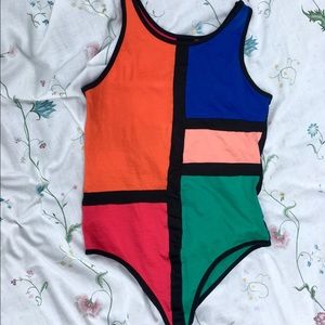 🎨ModCloth "Rubix'n'Match" Bodysuit🎨
