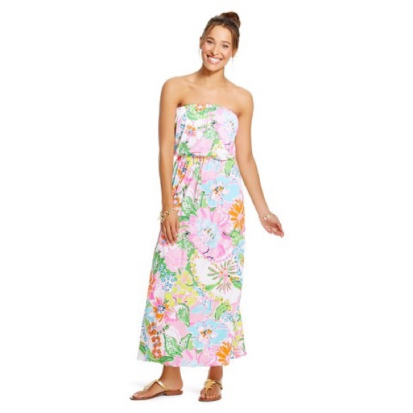 Lilly Pulitzer For Target Nosey Posey Maxi Size XS