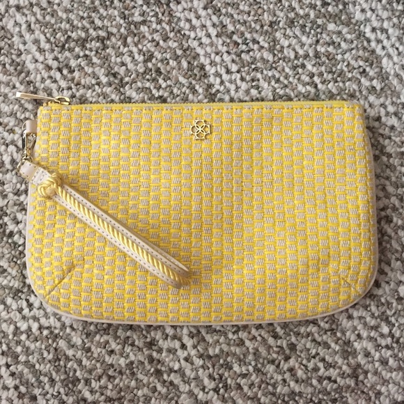 Ann Taylor Handbags - Ann Taylor Woven Straw Wristlet