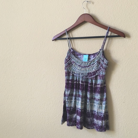 Nordstrom H.I.P Purple Tank Size XS