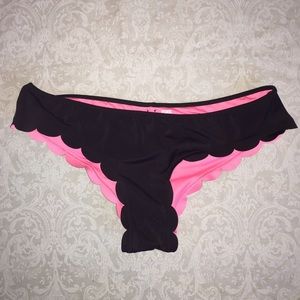 Pink bikini bottoms
