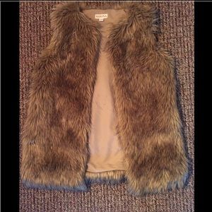 Merona Faux Fur Vest