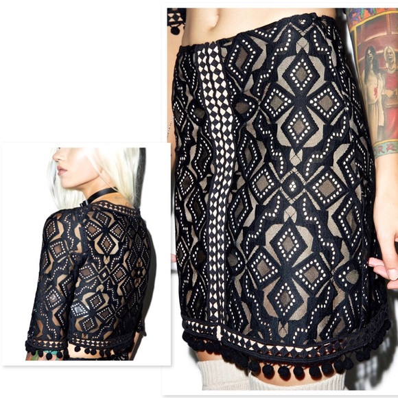 NWT For Love & Lemons Florence Set - Picture 3 of 4