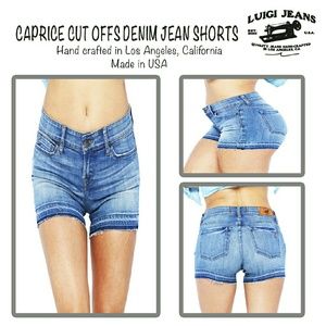 Caprice cut offs denim shorts