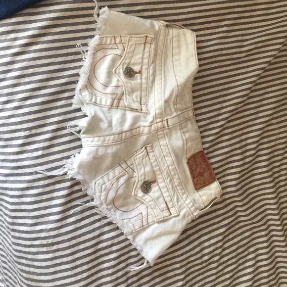 White shorts